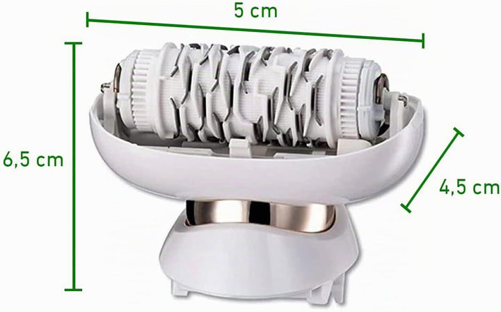 ELECTROTODO - Kopfstück für Epilierer Braun Silk Epil 9 Flex - 81719648 Epilierkopf, Epilierkopf