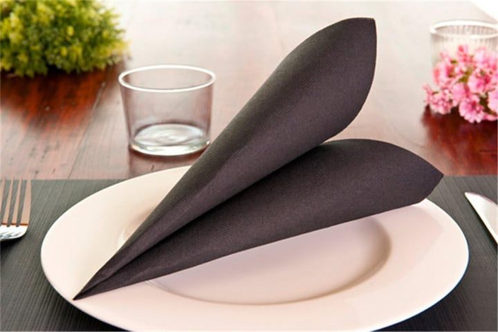 Tischsets 48 G/M2 31X43 Cm Schwarz Zellulose - 500 Un. Schwarz 31x43 CM, Schwarz 31x43 CM