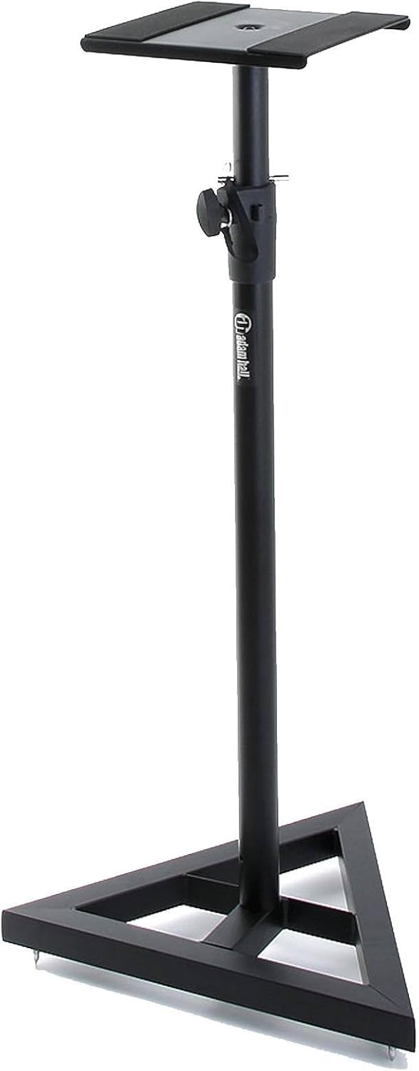 Unbekannt Hall Stands SKDB039 höhenverstellbarer Studio Monitor Ständer schwarz pulverbeschichtet Si