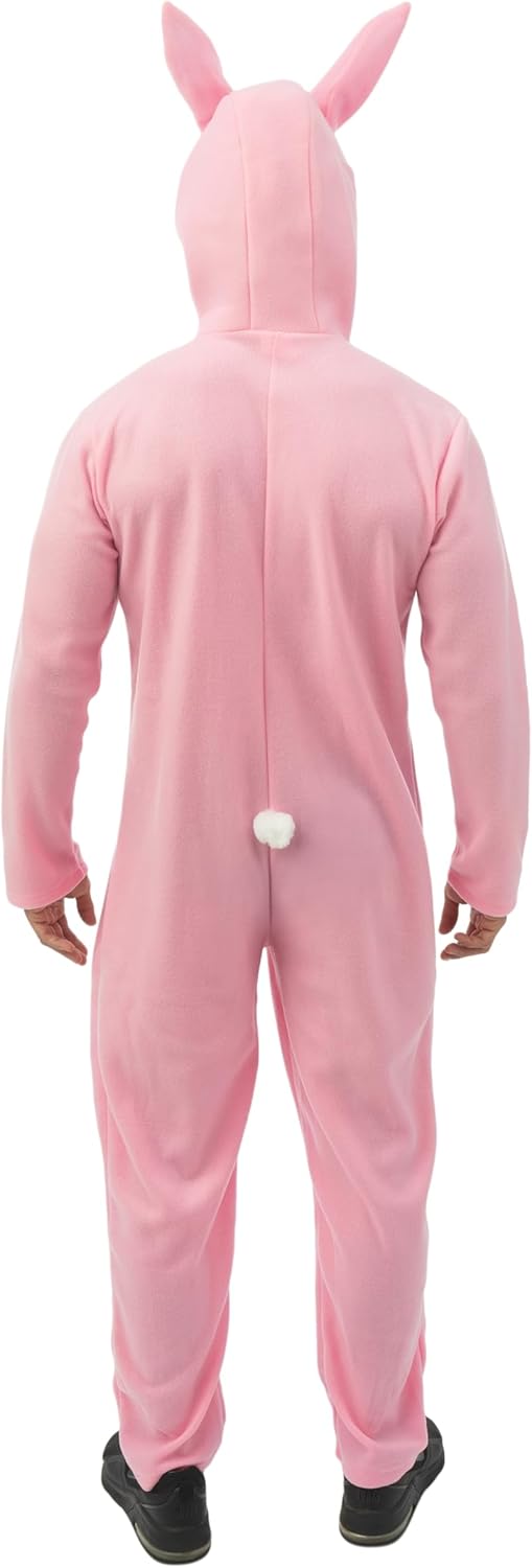 P'TIT CLOWN - Hasenkostüm - Erwachsenenkostüm - Unisex - Perfekt für Karneval, JGA, Ostern, Hallowee