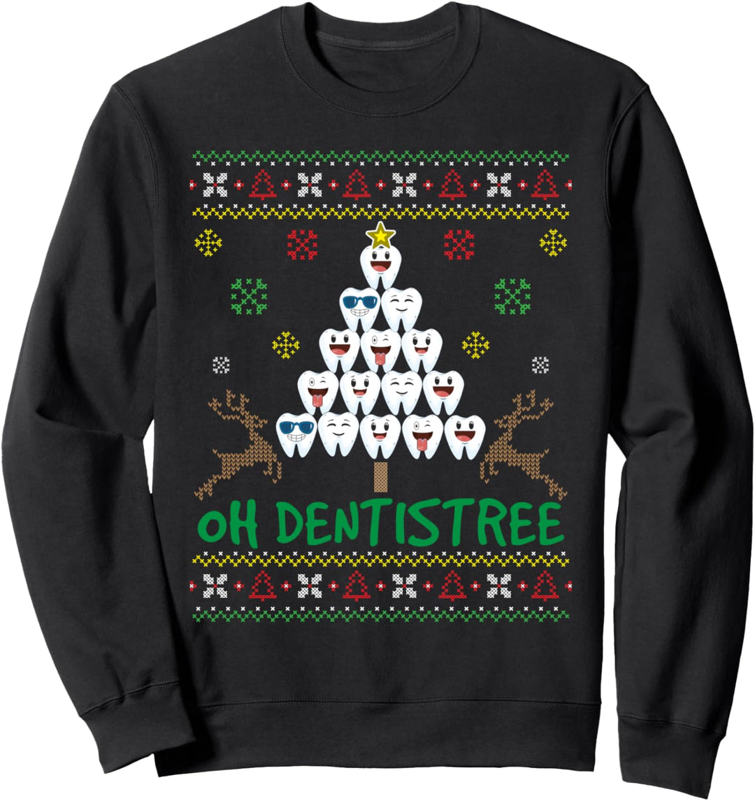 Oh Dentistree Weihnachtszahnärztliche Weihnachten Sweatshirt