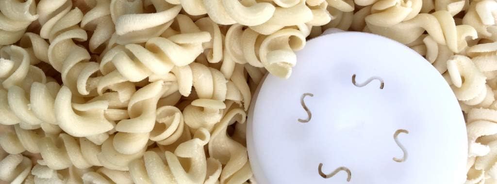 BNN ASFSA212 Pasta Disc Fusilli A2 12mm kompatibel mit Philips Pasta Maker Advance