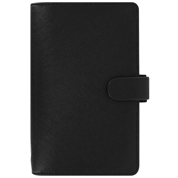 Filofax Saffiano Organiser, 2019 schwarz, schwarz