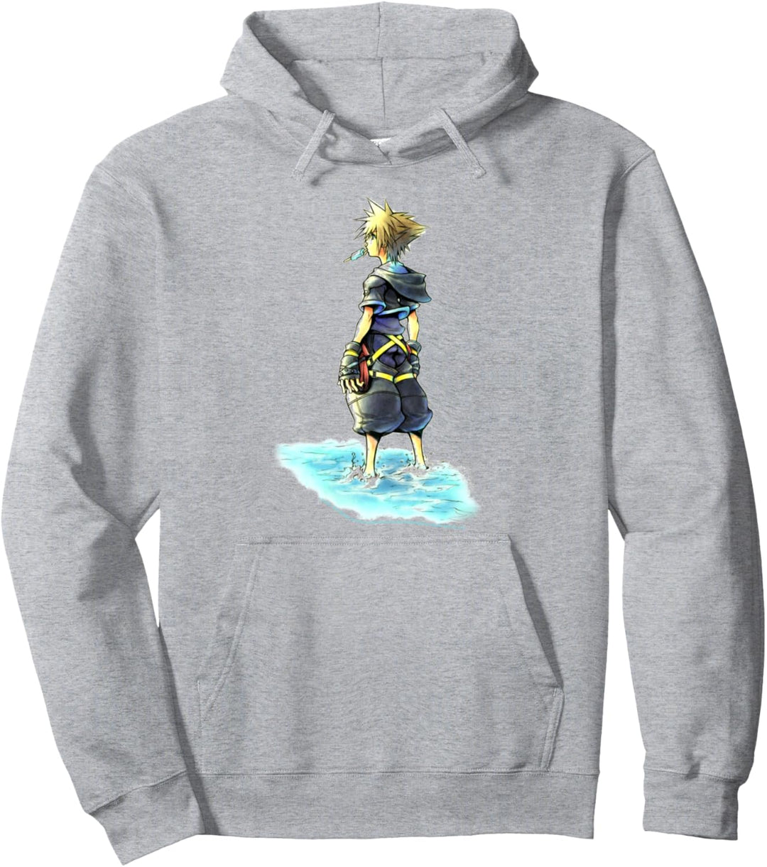 Disney Kingdom Hearts Sora Sea Salt Ice Cream Sketch Pullover Hoodie