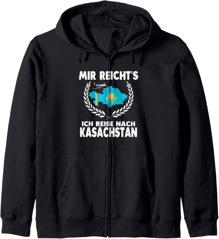 Mir reichts ich reise nach Kasachstan Kapuzenjacke