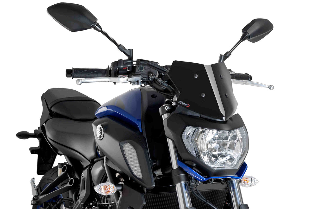 Puig 9666N Carenabris New Generation Modelo Sport, Schwarz, Schwarz
