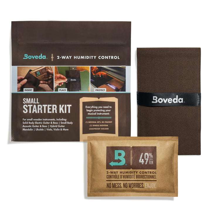 Boveda Music Mini Starter Kit (1) 49% HR Standard Boveda - bidirektionale Feuchtigkeitsregulierung,