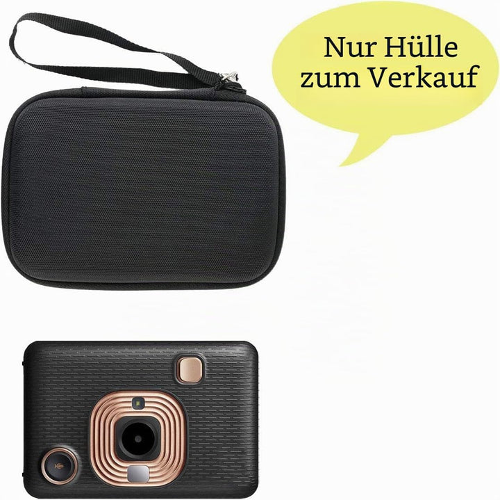 co2CREA Harte reiseschutzhülle Etui Tasche für Fujifilm Instax Mini LiPlay/LiPlay 2 Sofortbildkamera