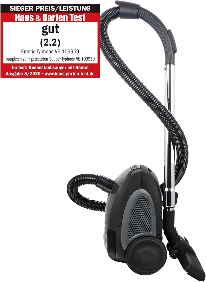 Emerio VE-109959.14, Staubsauger Sieger Preis/Leistung 05/2020 Haus&Garten Test, leistungsstark, 800