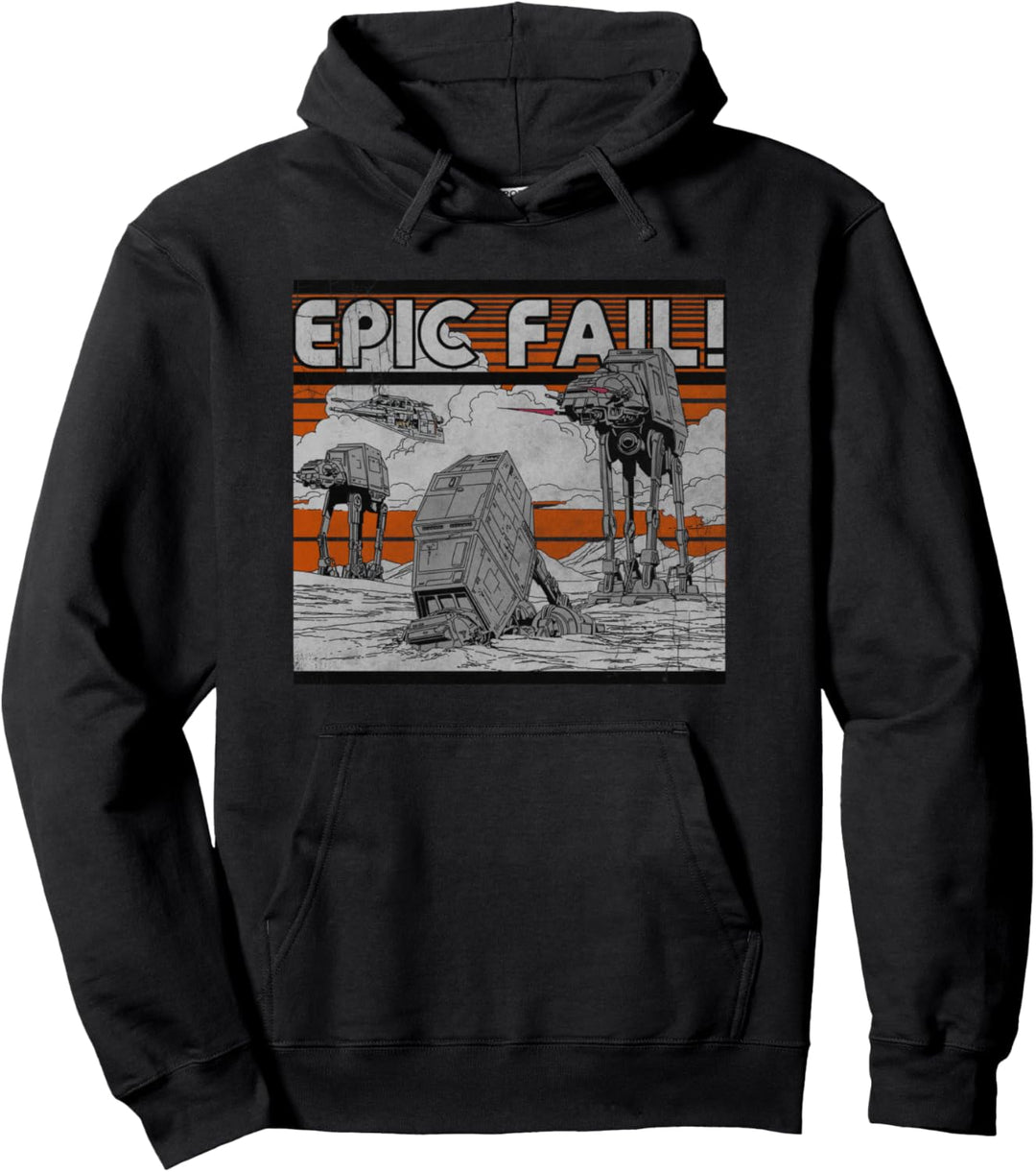 Star Wars AT-AT Walker Epic Fail Meme Pullover Hoodie