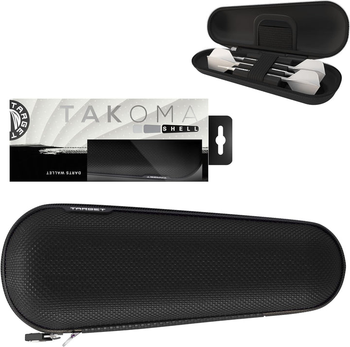 Target Japan Takoma Shell Wallet, Schwarz | Dart-Tasche, Dart-Aufbewahrungsbehälter, hält 3 vollstän