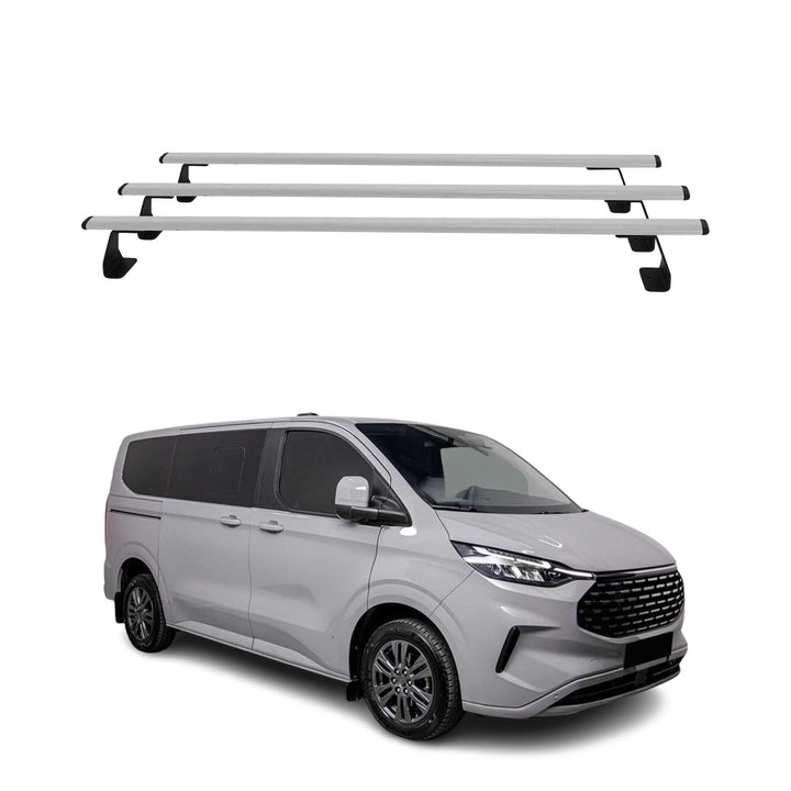 OMAC Heavy Duty Dachträger Querträger kompatibel mit Ford Transit Custom/Tourneo Custom II 2023-2026