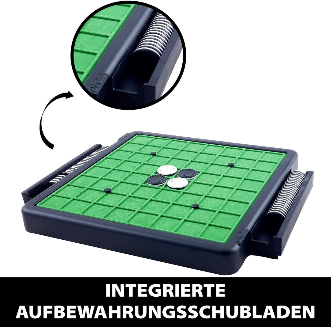 Bandai Spass & Denkspiele – Othello – Gesellschaftsspiel – Strategiespiel – Spieleklassiker - 2 Spie