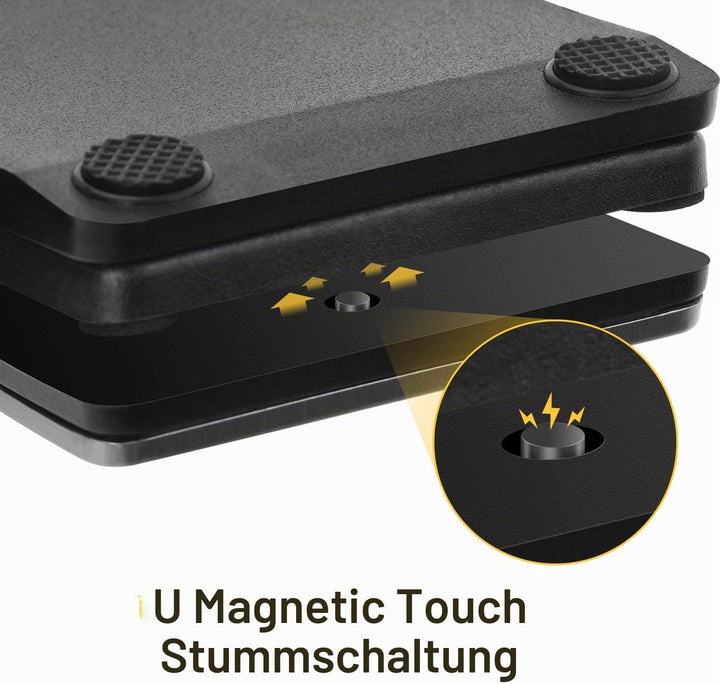 Donner Bluetooth Page Turner Pedal für Tablet Ipad Wiederaufladbar, Silber