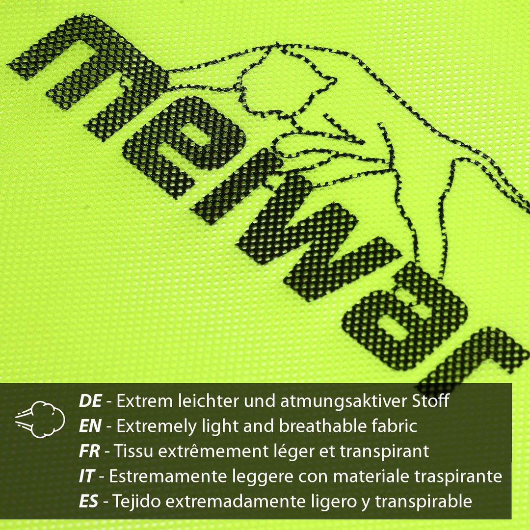 meiwar Leibchen - 10er Set Trainingsleibchen I Markierungshemd für Sport, Fussball, Handball in oran
