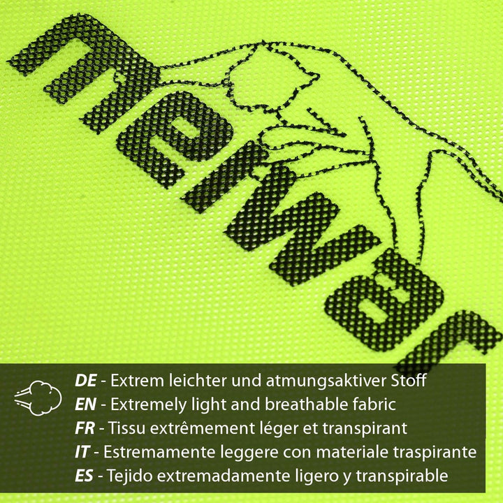 meiwar Leibchen - 10er Set Trainingsleibchen I Markierungshemd für Sport, Fussball, Handball in oran