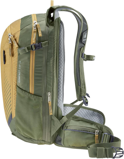 deuter Compact EXP 14 Fahrradrucksack Caramel-khaki, Caramel-khaki