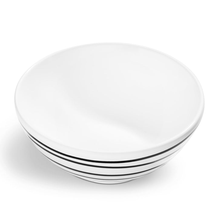 GMUNDNER KERAMIK Schwarzgeflammt Geschirr, Bowl (Ø 17cm), handgemacht in Österreich