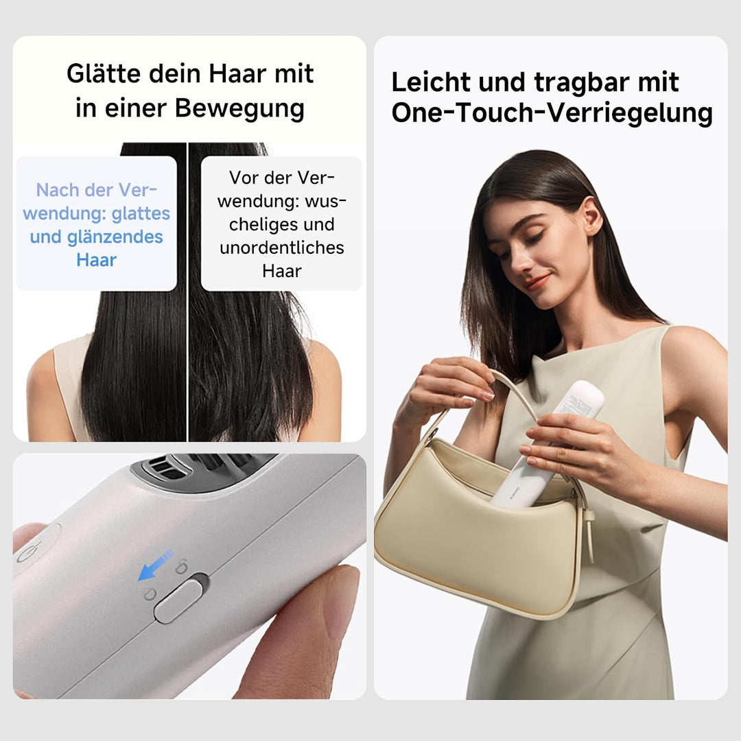 Xiaomi Schnurlose Haarglätter Pinsel EU
