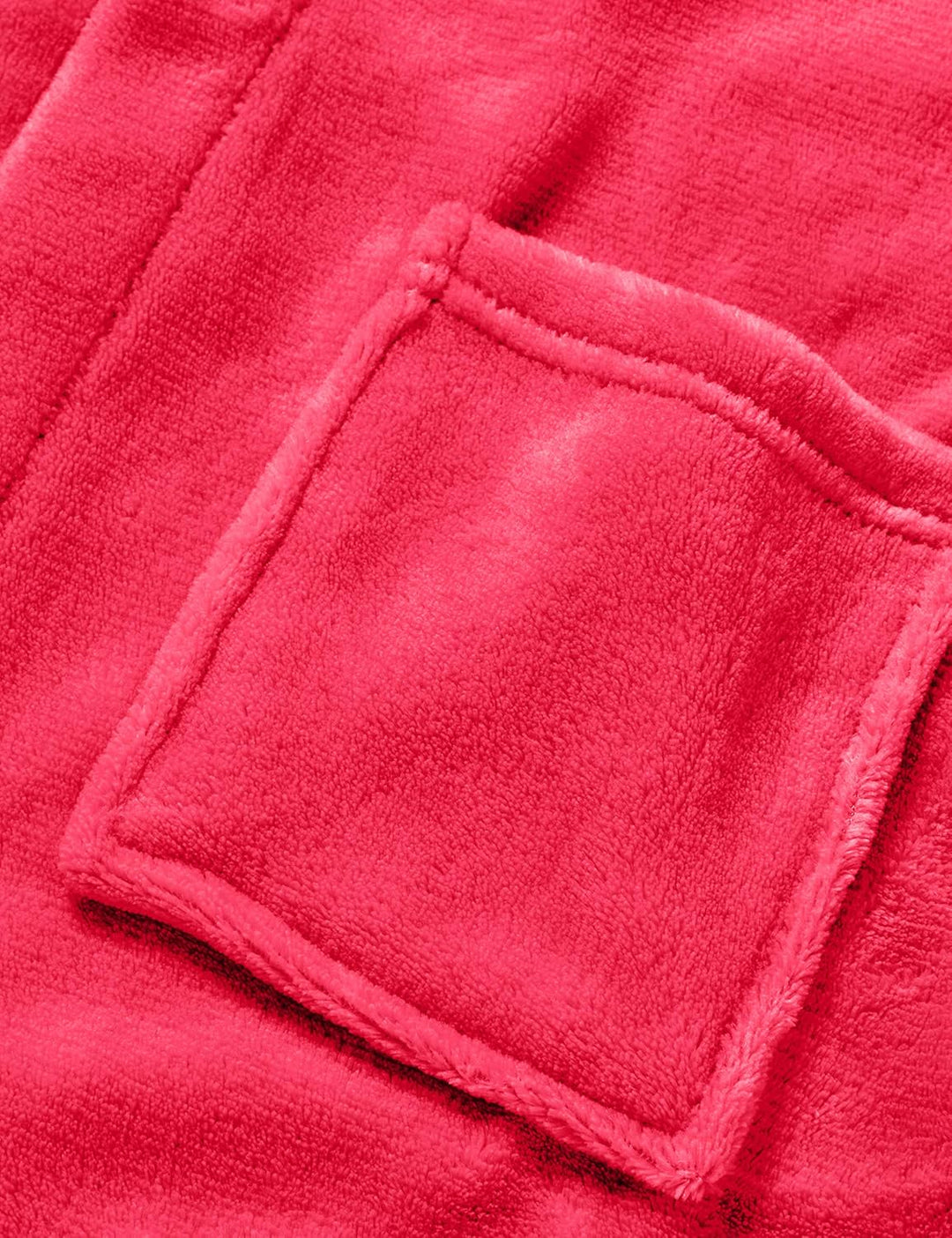 Playshoes Unisex Kinder Fleece-Bademantel Morgenmantel 86-92 Rosa, 86-92 Rosa