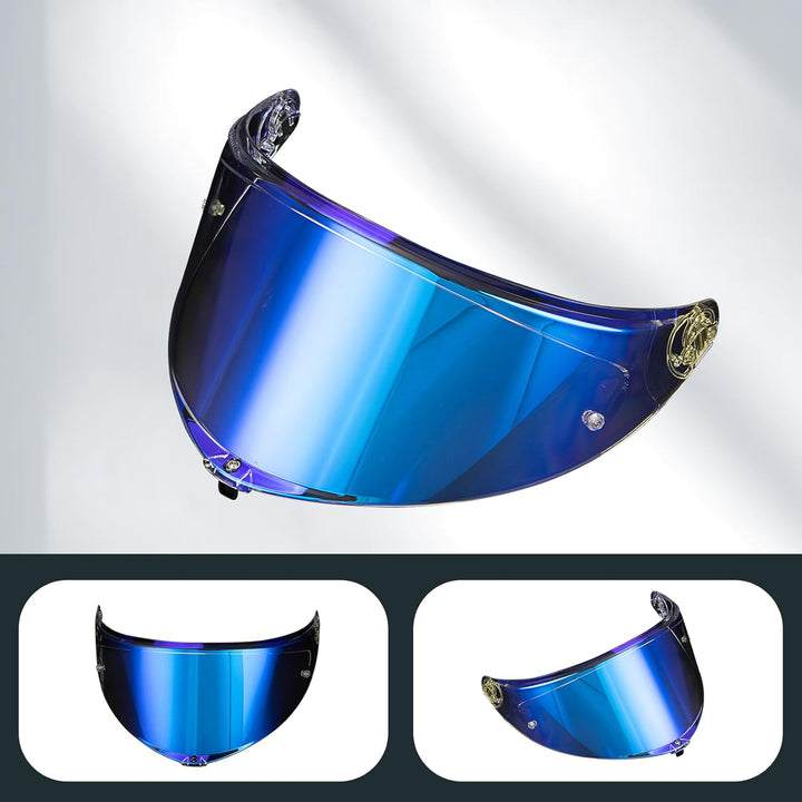 PSLER Helmvisier für K6 K6s - Helmgesichtsschutz Getöntes Visier Motorradhelm Zubehör Ersatz für K6