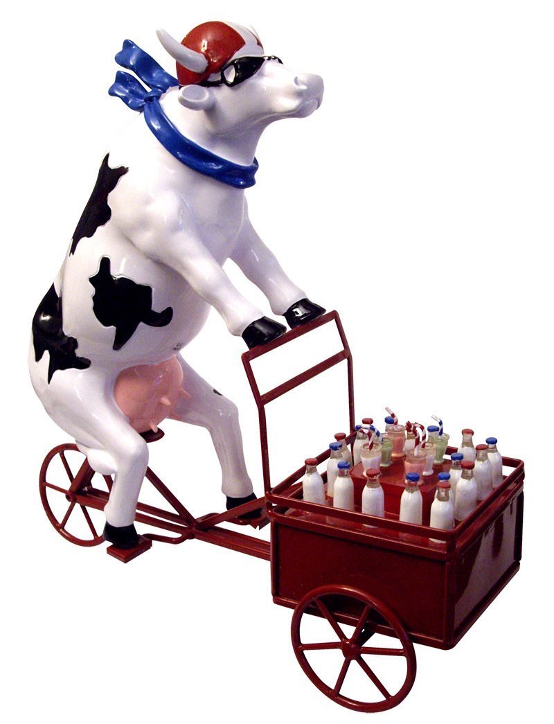 Lait Triporteur - Cowparade Kuh