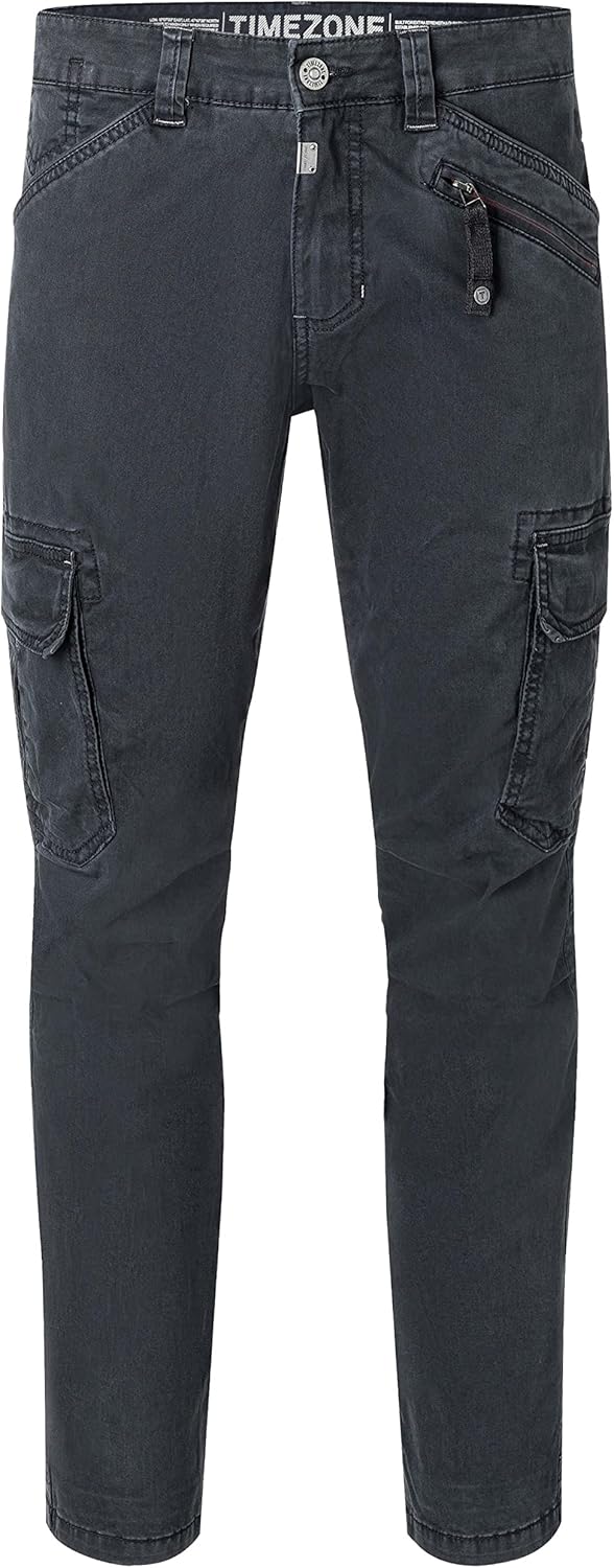 Timezone Herren Regular Bentz Freizeithose 29W / 32L Dark Ink Blue, 29W / 32L Dark Ink Blue