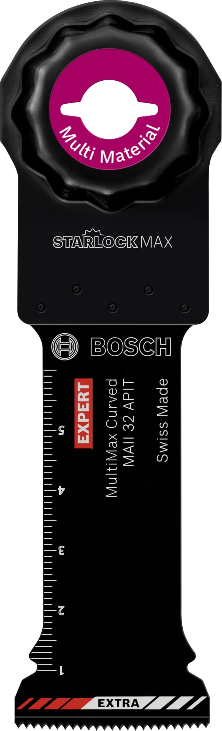 Bosch Professional 10x Sägeblatt Expert MultiMax MAII 32 APIT (für Edelstahlbleche, Breite 32 mm, Zu