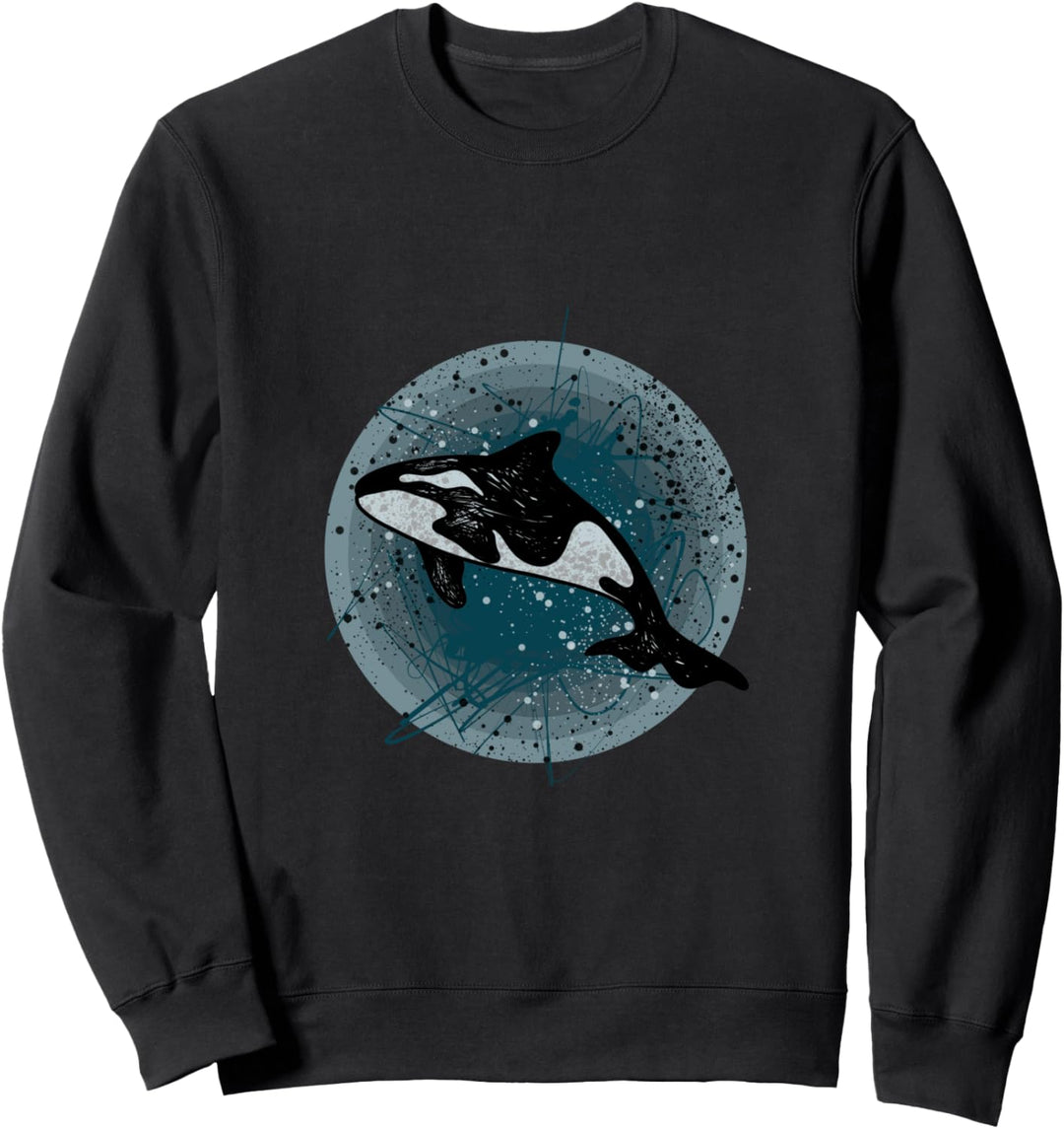 Killerwal Orca Orcas Geschenk Sweatshirt