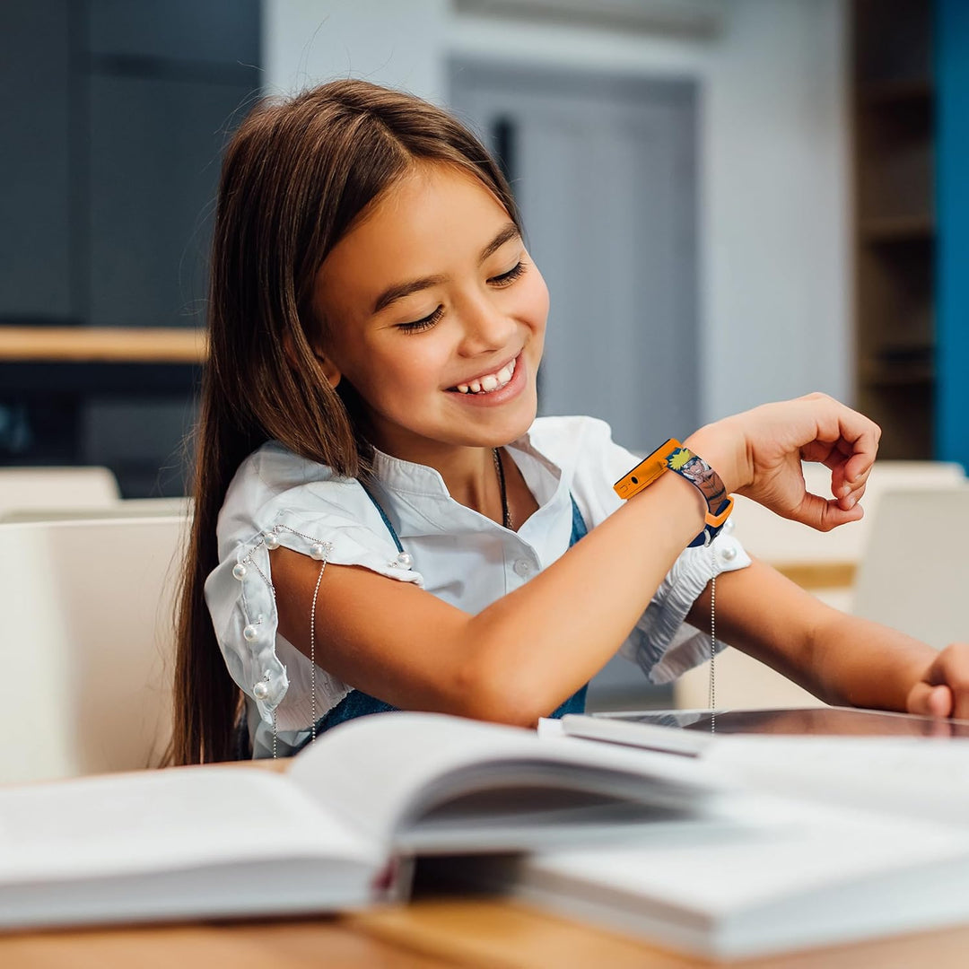 Lexibook, Naruto, Montre Appareil Photo Selfie, Écran Tactile HD, Appareil Photo 720p, Lecteur MP3,