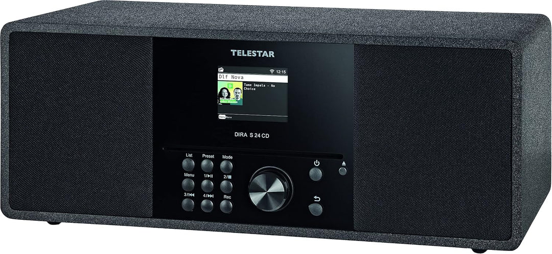 Telestar DIRA S 24 CD - DAB+ Digitalradio mit CD-Player (Stereo Radio, UKW/DAB/DAB+, CD Player, Blue