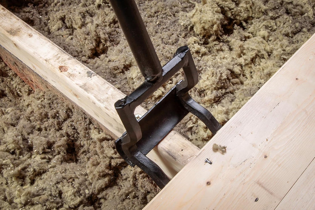 Roughneck Abbruch- und Hebelstange (Länge 970 mm, Breite 140 mm, lange flache Krallen, Brecheisen mi