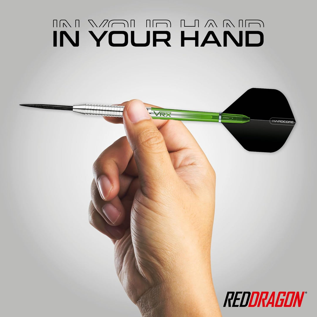 RED DRAGON Featherlite 2: 12g Tungsten Darts Set mit Flights und Schäfte