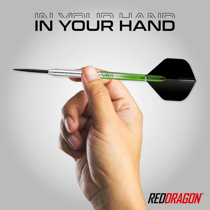 RED DRAGON Featherlite 2: 12g Tungsten Darts Set mit Flights und Schäfte