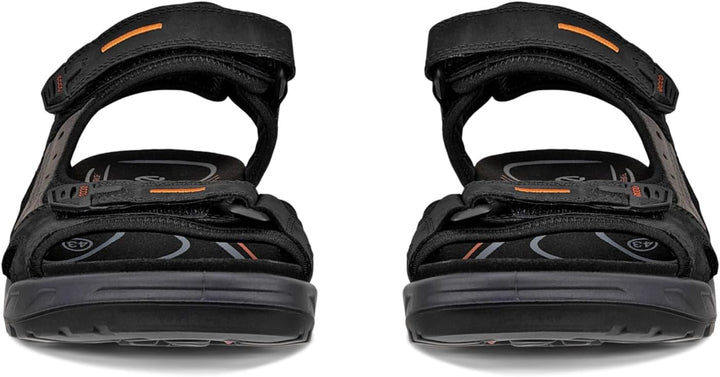 ECCO Herren Yucatan Sandal 40 EU Black Mole Black, 40 EU Black Mole Black