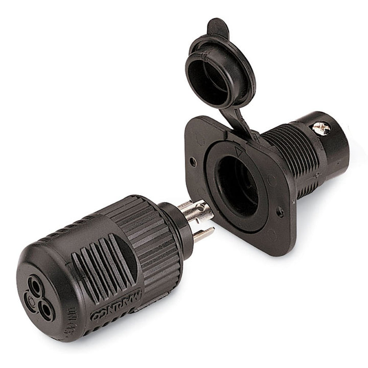 Minn Kota MKR-18 12 V Stecker und Buchse – Schwarz, zutreffend