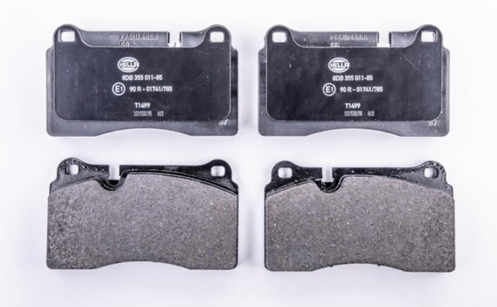 HELLA PAGID 8DB 355 011-851 Bremsbelagsatz - T1499 - Dicke/Stärke: 17.3mm - Bremssystem: Brembo - fü