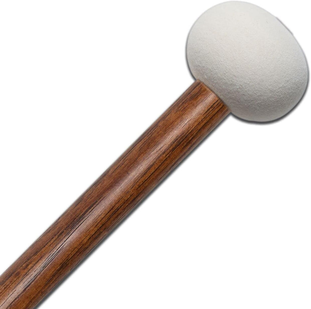 VIC FIRTH Bass Mallets MB2-H Corpsmaster Serie Hard Medium Head, Hard Medium Head