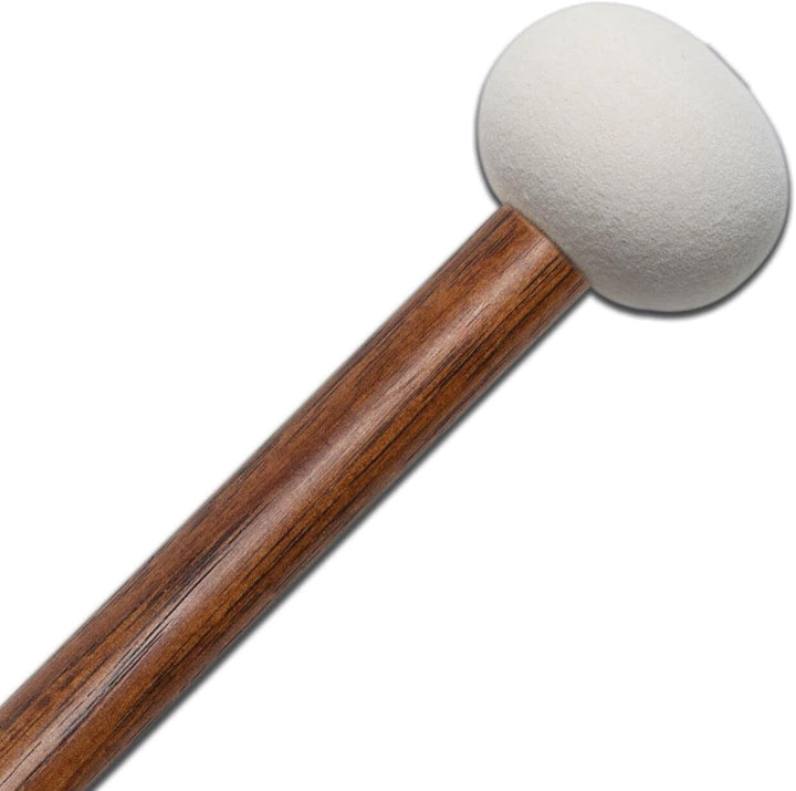 VIC FIRTH Bass Mallets MB2-H Corpsmaster Serie Hard Medium Head, Hard Medium Head