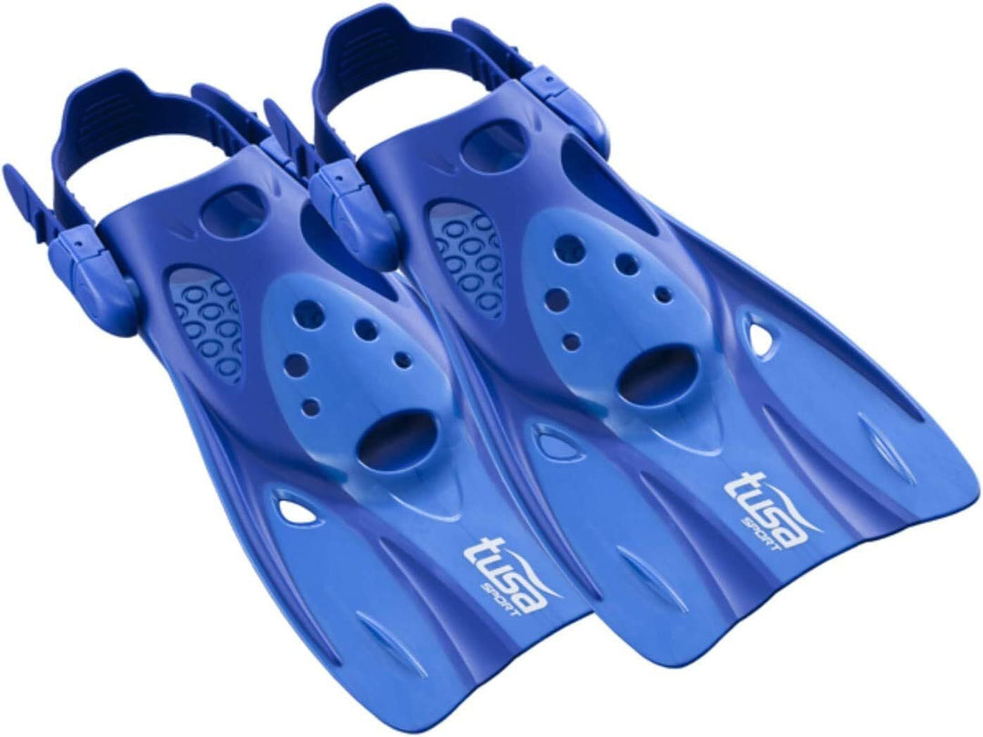 Tusa Schnorchelflossen Blau M, Blau M
