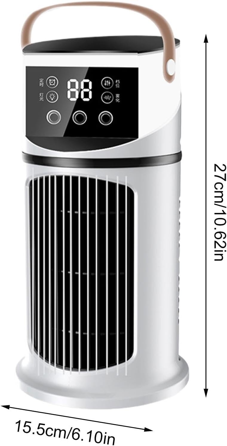 Säulenventilator | leistungsstarkes Multifunktionswerkzeug, Turmventilator mit 9 Geschwindigkeitsstu