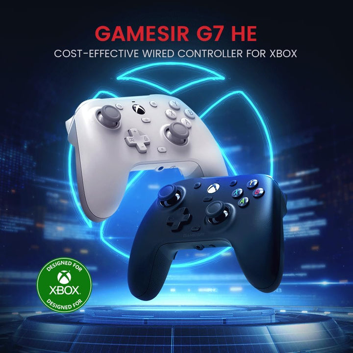 GameSir G7 HE Wired Controller, Offiziell lizenzierter für Xbox Series X|S, Xbox One, Windows 10|11,
