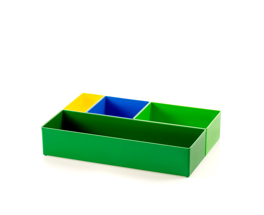 Einsatzboxen Ergänzungs-Set 3 geeignet als Bosch L-BOXX Einlage für Austausch/Ergänzung | Einsatzbox