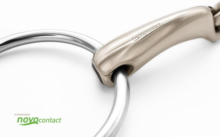 Sprenger Wassertrense novocontact 14 mm I Pferde Gebiss doppelt gebrochen I Trense Zaumzeug für Pfer