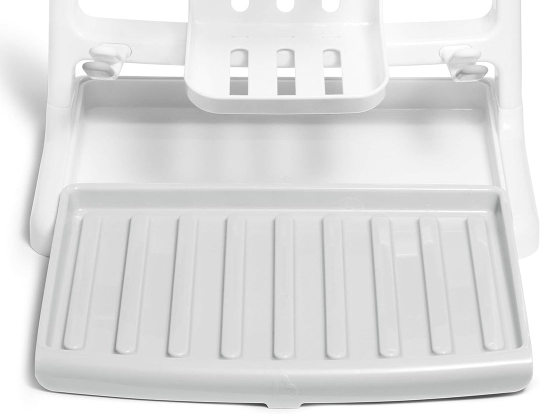 Munchkin Tidy Dry Space Saving Baby Bottle Drying Rack, White, 1 Count (Pack of 1) Tidy Drying Rack,