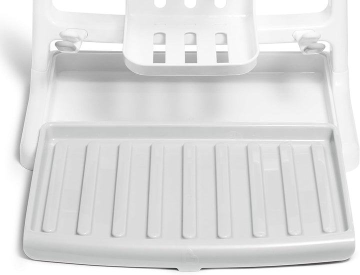 Munchkin Tidy Dry Space Saving Baby Bottle Drying Rack, White, 1 Count (Pack of 1) Tidy Drying Rack,