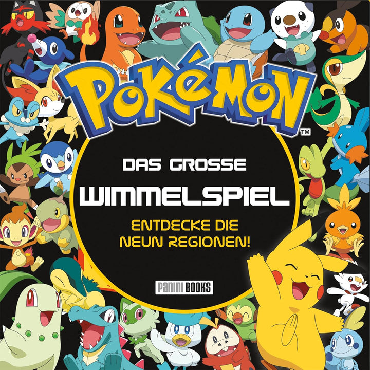 Pokémon: Das grosse Wimmelspiel: Spiel in kartonierter Spielebox