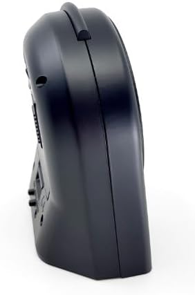 Analog Kinderwecker personalisiert mit (Wunsch) Namen, Kinder Funkwecker ohne Ticken und mit Licht/B