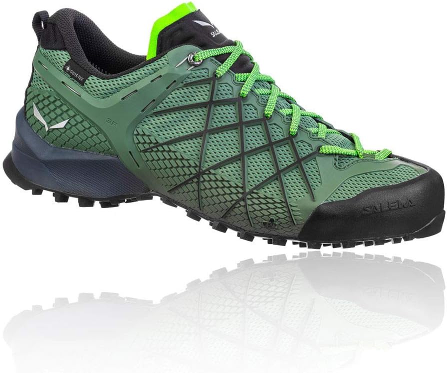 Salewa Herren Ms Wildfire GTX Trekking-& Wanderhalbschuhe 39 EU Myrtle Fluo Green, 39 EU Myrtle Fluo