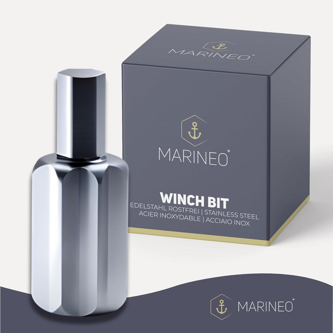 MARINEO Winch Bit – Winschadapter für Akkuschrauber Bohrmaschine Akkuschrauber zum elektrischen Wins